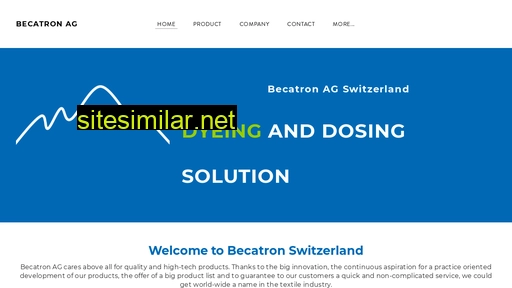 becatron.ch alternative sites