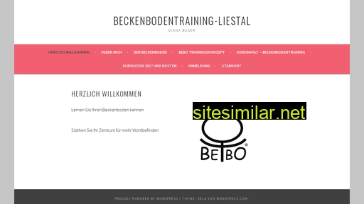 beckenbodenliestal.ch alternative sites