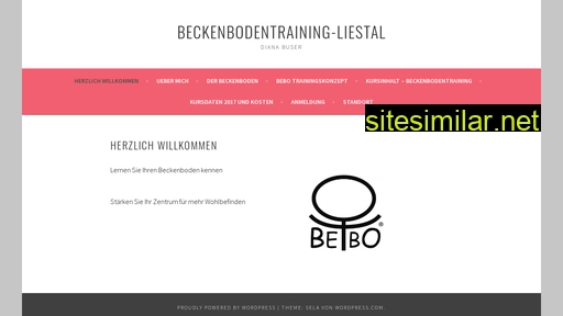 beckenbodentraining-liestal.ch alternative sites