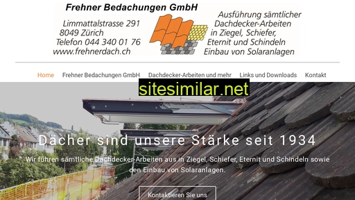 bedachungen-frehner.ch alternative sites