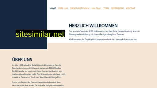 beda-holzbau.ch alternative sites
