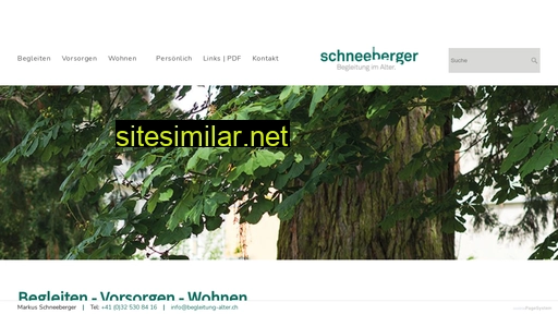 begleitung-alter.ch alternative sites