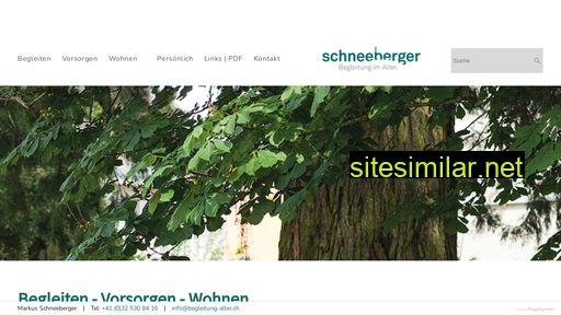 begleitungalter.ch alternative sites