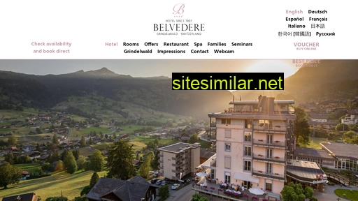 belvedere-grindelwald.ch alternative sites