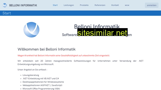belloni.ch alternative sites