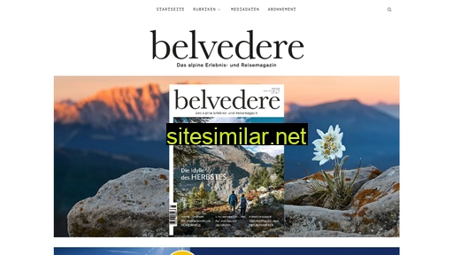 belvederemagazin.ch alternative sites