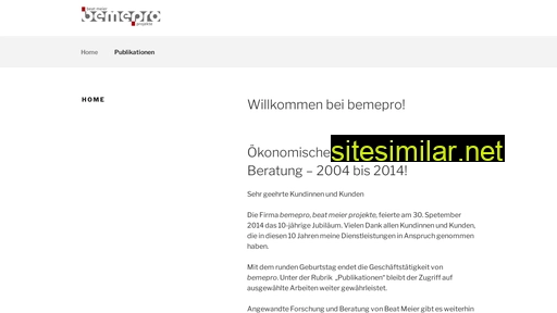 bemepro.ch alternative sites