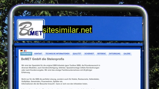 bemet.ch alternative sites