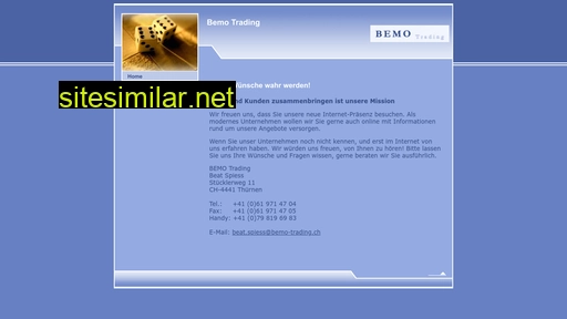 bemo-trading.ch alternative sites