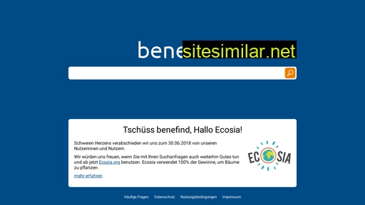 benefind.ch alternative sites