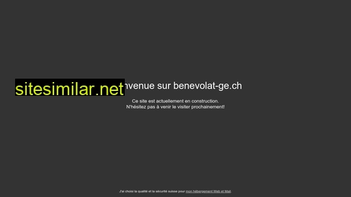 benevolat-ge.ch alternative sites
