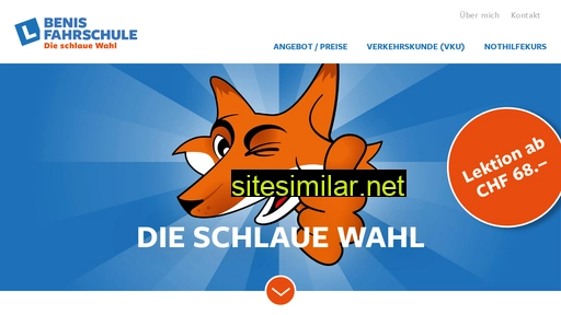benisfahrschule.ch alternative sites
