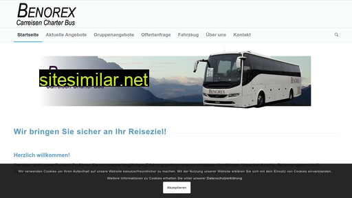 benorex-carreisen.ch alternative sites