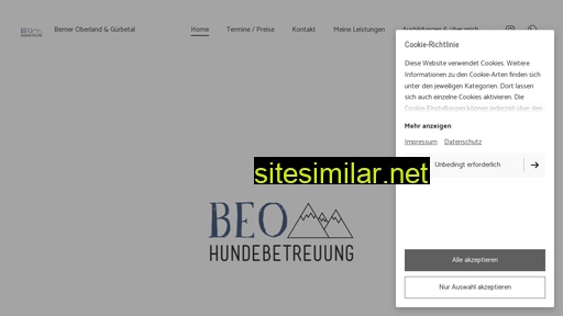 beohundebetreuung.ch alternative sites