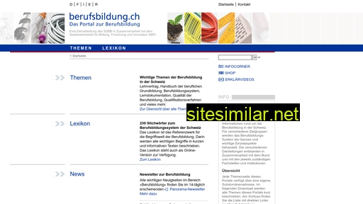berufsbildung.ch alternative sites