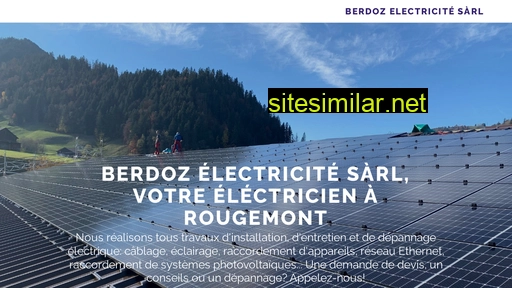 berdoz-electricite.ch alternative sites