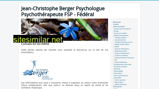 bergerpsychotherapie.ch alternative sites