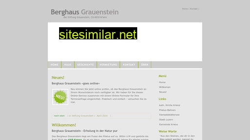 Berghaus-grauenstein similar sites