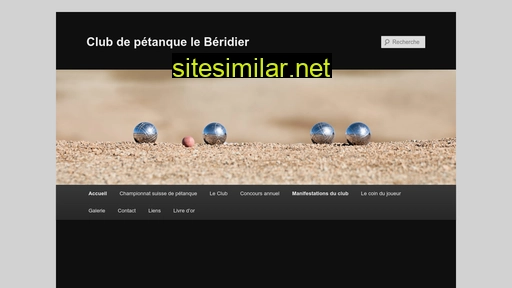 beridier.ch alternative sites