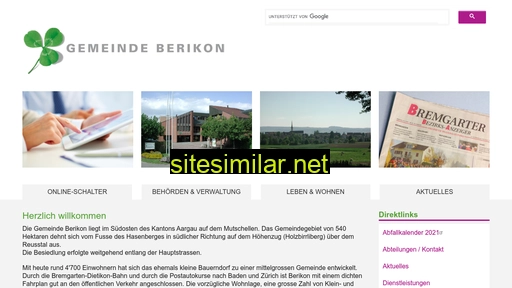 berikon.ch alternative sites