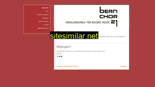 bernchor21.ch alternative sites