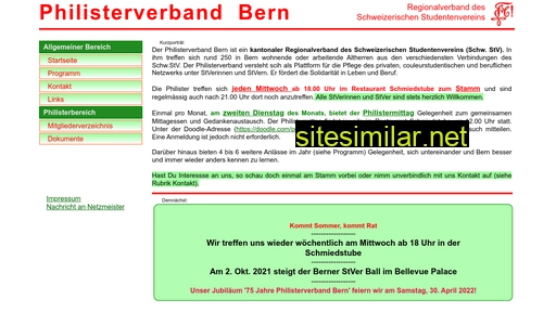 berner-philister.ch alternative sites