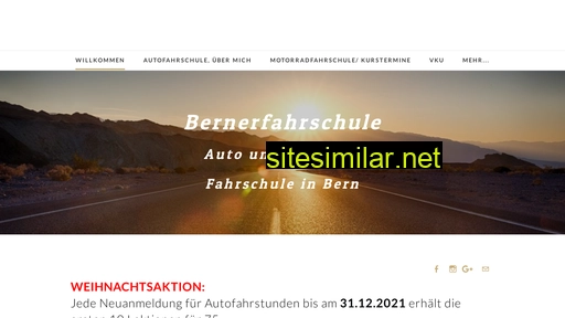 bernerfahrschule.ch alternative sites