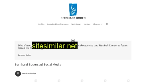 bernhard-boden.ch alternative sites