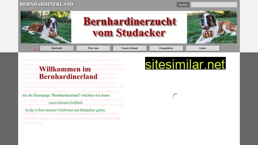 bernhardinerland.ch alternative sites