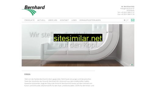 bernhardw.ch alternative sites