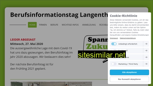 berufsinfotag-langenthal.ch alternative sites