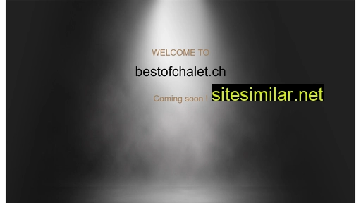 bestofchalet.ch alternative sites