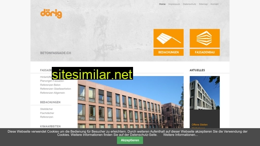 betonfassade.ch alternative sites