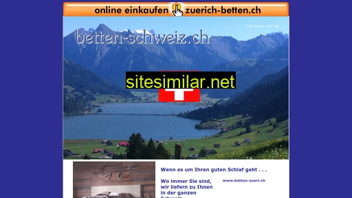 betten-schweiz.ch alternative sites
