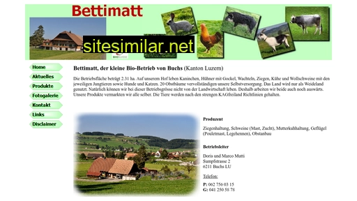 bettimatt.ch alternative sites