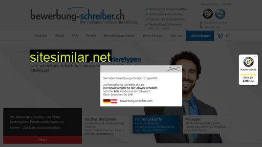 bewerbung-schreiber.ch alternative sites