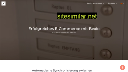 Bexio-shop similar sites