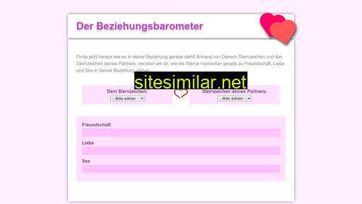 beziehungsbarometer.ch alternative sites