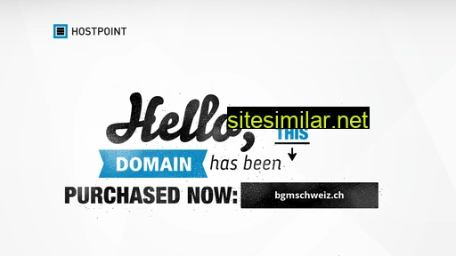 Bgmschweiz similar sites
