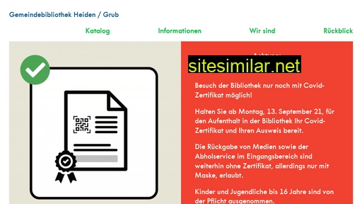 biblioheiden.ch alternative sites