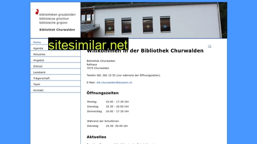 bibliothek-churwalden.ch alternative sites