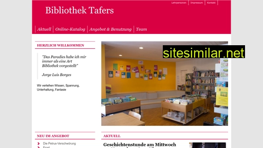 bibliothek-tafers.ch alternative sites