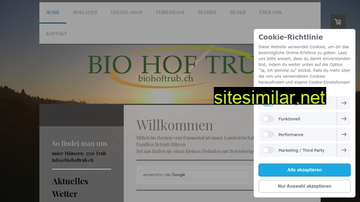 biohoftrub.ch alternative sites