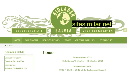bioladen-salvia.ch alternative sites