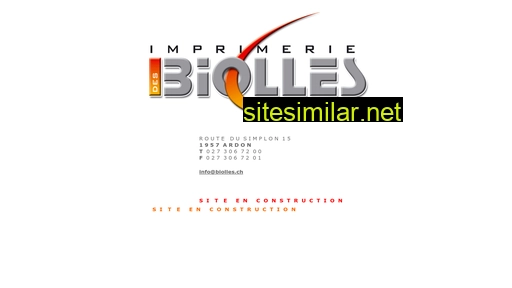 biolles.ch alternative sites