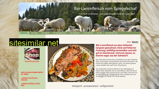 Bio-lammfleisch similar sites