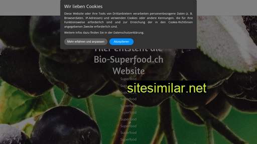Bio-superfood similar sites