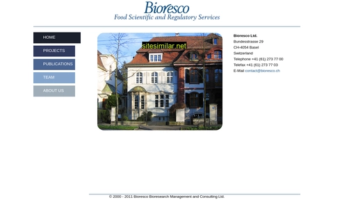 bioresco.ch alternative sites