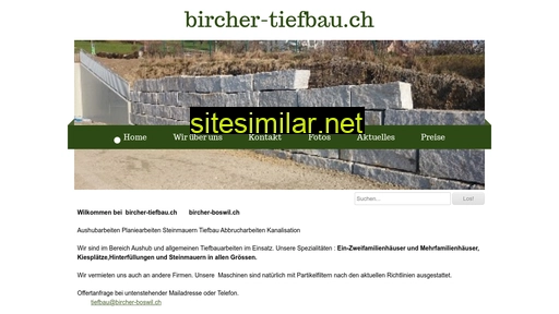bircher-tiefbau.ch alternative sites