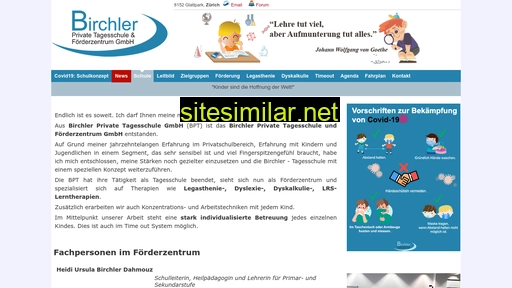 birchlertagesschule.ch alternative sites